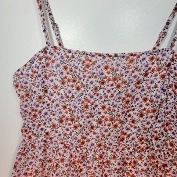 Only Floral spaghetti strap summer dress size S - Picture 2 of 9